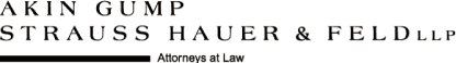(AKIN GUMP LOGO)
