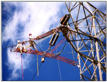 (PHOTO OF POWERLINES)
