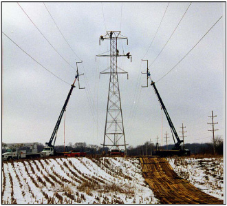 (PHOTO OF POWERLINES)